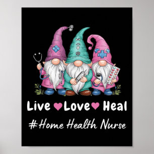 Poster Gnomo Gnomo Dinheiro Vivo Enfermeiro de Saúde