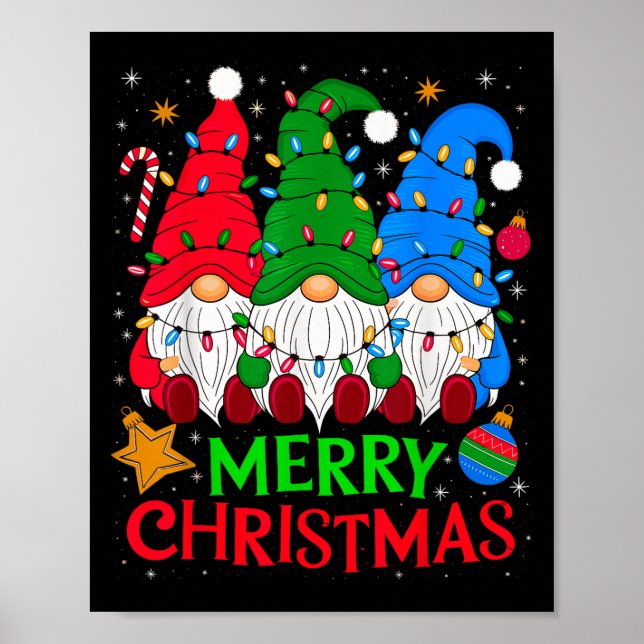 Poster Gnomos Feliz Natal Xmas Matando (Frente)