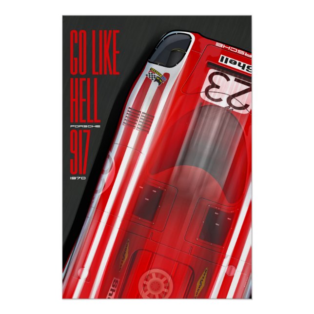 Pôster Go like Hell 917 Salzburg (Frente)