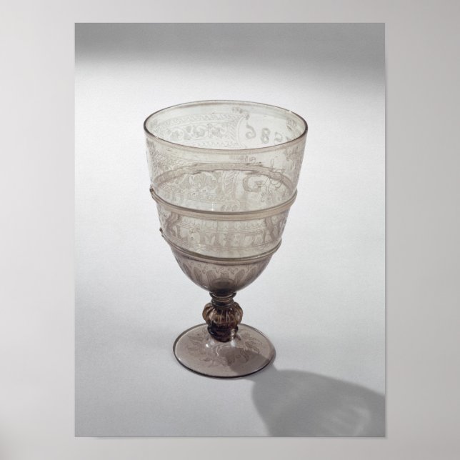 Poster Goblet por Jacopo Verzelini, 1586 (Frente)