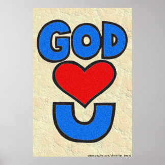 Poster God Loves You