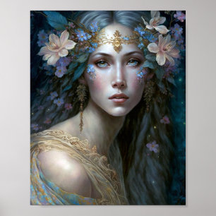 Poster Goddess Fantasy Art