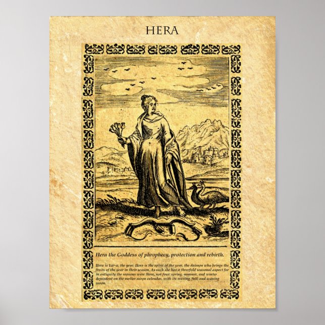 PÔSTER GODDESS HERA (Frente)