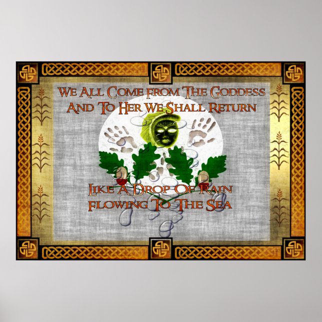 Pôster Goddess Song (Frente)