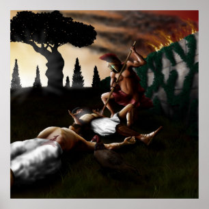 Poster Gods-Ares gregos