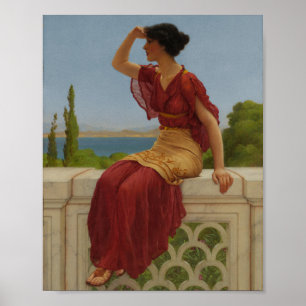 Poster Godward - O Sinal (1899)