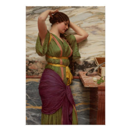 Pôster Godward Um reflexo justo CC0631 Perfect Poster
