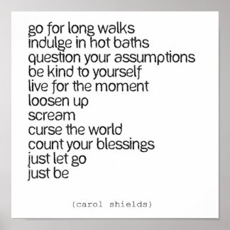 Pôster Gof para longas caminhadas