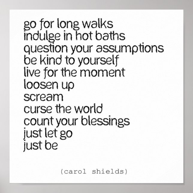 Pôster Gof para longas caminhadas (Frente)