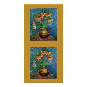 Pôster Gogh Fritilárias Em Vaso Floresce Paz Amor Arte