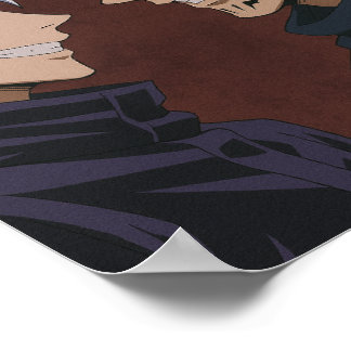 Poster Gojo Satoru & Ryoman Sukuna desaparece