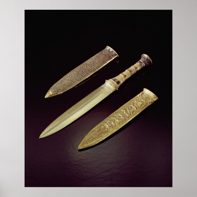 Pôster Gold dagger and sheath (Frente)