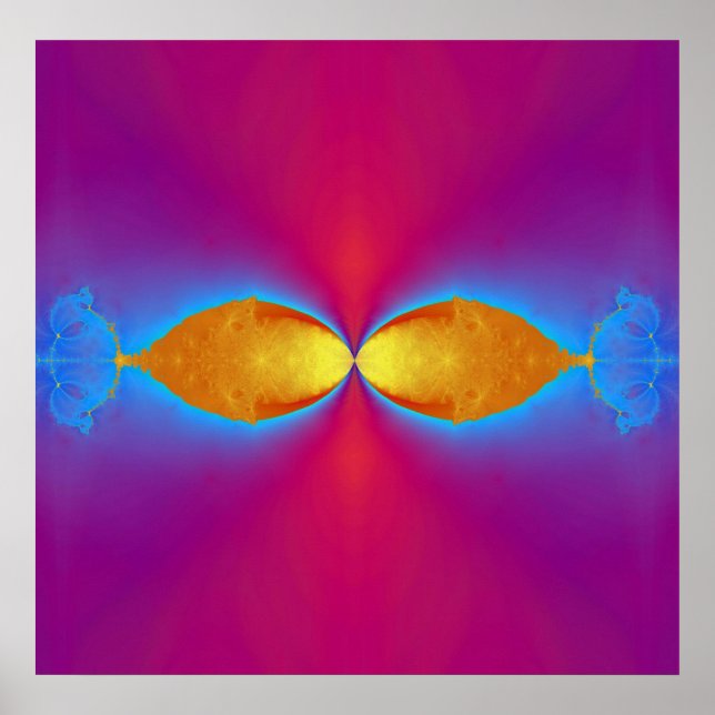 Poster Gold Fish Kiss (Frente)