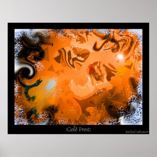 Pôster Gold Frost