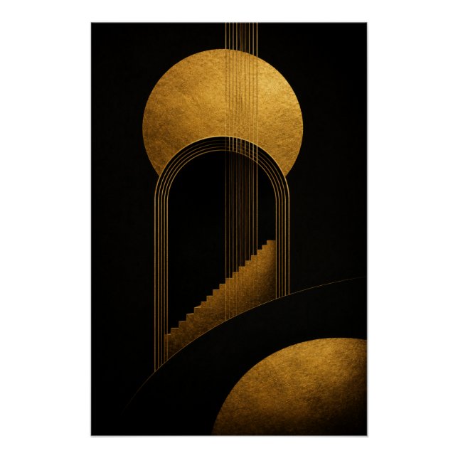 Pôster Golden Ascension Poster (Frente)