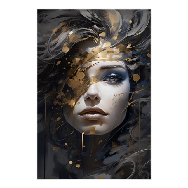 Pôster Golden Aura (Frente)