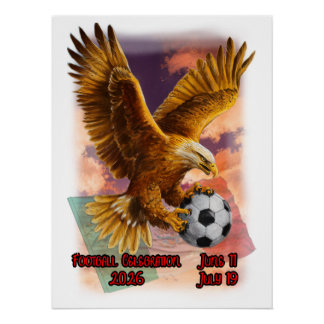 Pôster Golden Eagle brings the Ball for the event 2026 on