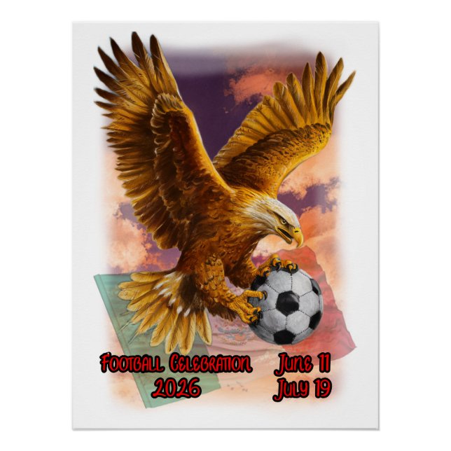 Pôster Golden Eagle brings the Ball for the event 2026 on (Frente)