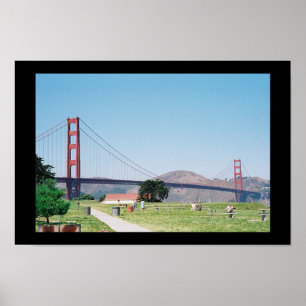 Pôster Golden gate bridge