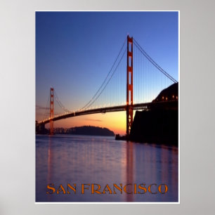 Pôster Golden gate bridge