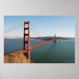 Pôster Golden gate bridge