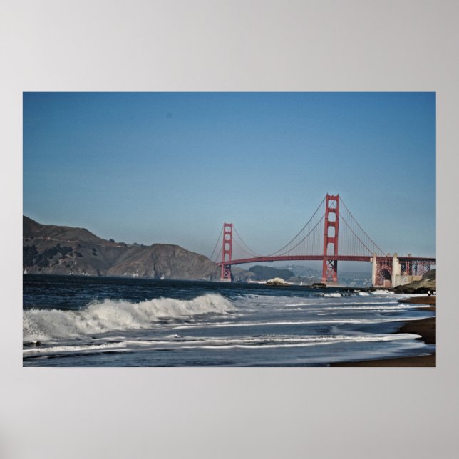 Poster Golden Gate Bridge (Frente)