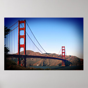 Poster Golden gate bridge