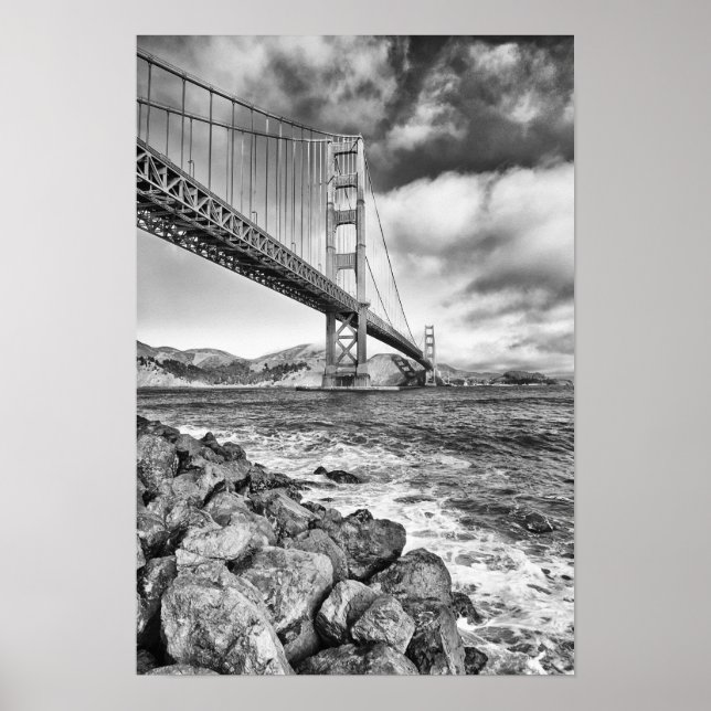 Poster Golden Gate Bridge, California (Frente)