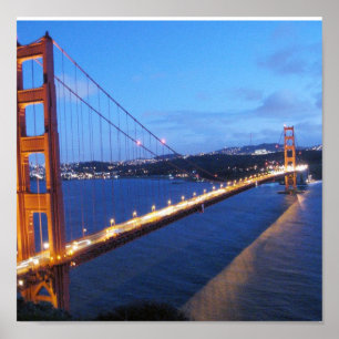 Pôster Golden gate bridge San Francisco