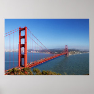 Poster Golden gate bridge, San Francisco