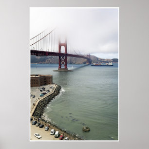 Pôster Golden gate bridge, San Francisco