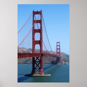 Pôster Golden Gate de San Francisco