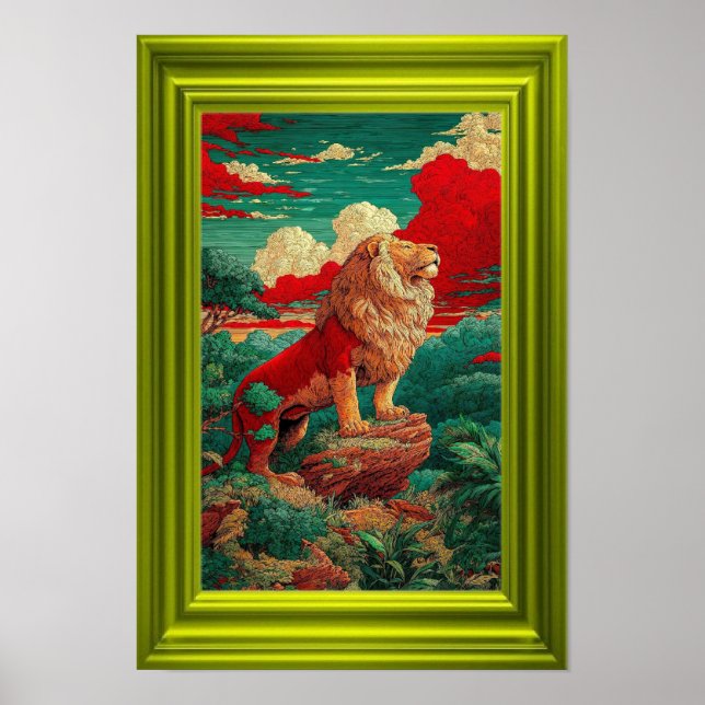 Poster  "Golden Guardian" ✨ (Frente)