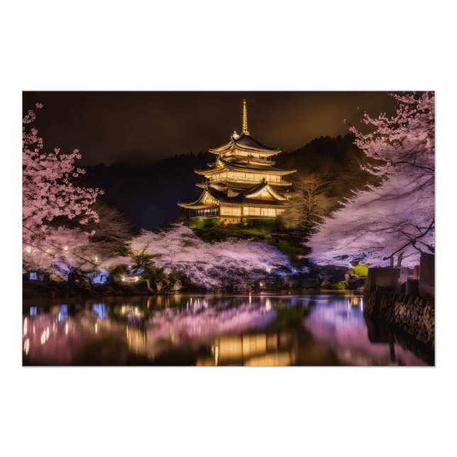 Pôster Golden Serenity of Kinkaku-ji (Frente)