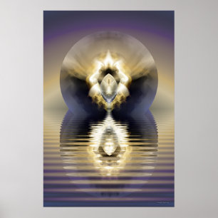 Pôster golden sphere