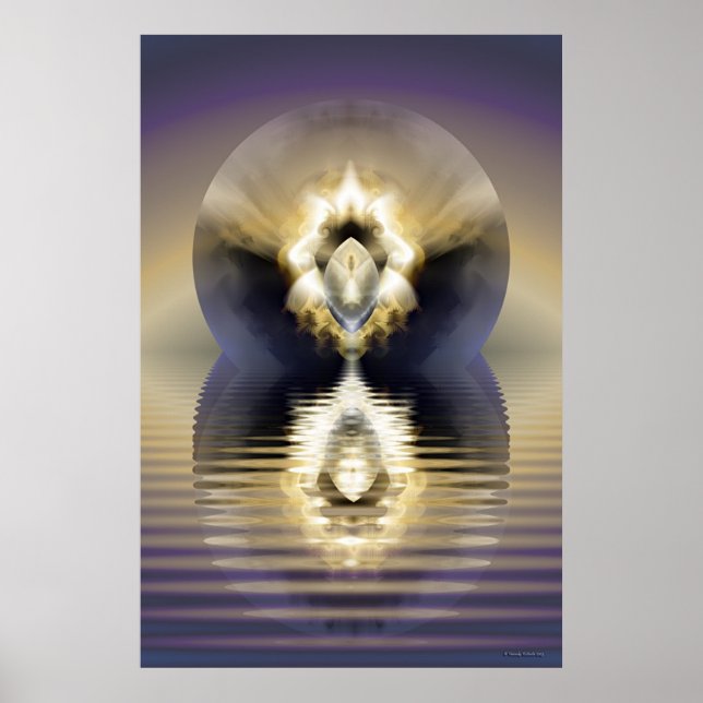 Pôster golden sphere (Frente)