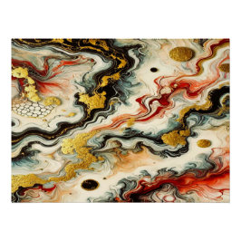 Pôster Goldene Flüsse