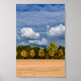 Poster Goldener Herbst