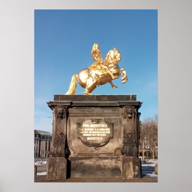 Poster Goldener Reiter (Frente)