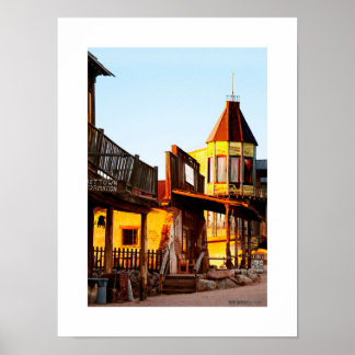 Pôster Goldfield Old West Town - O Brothel