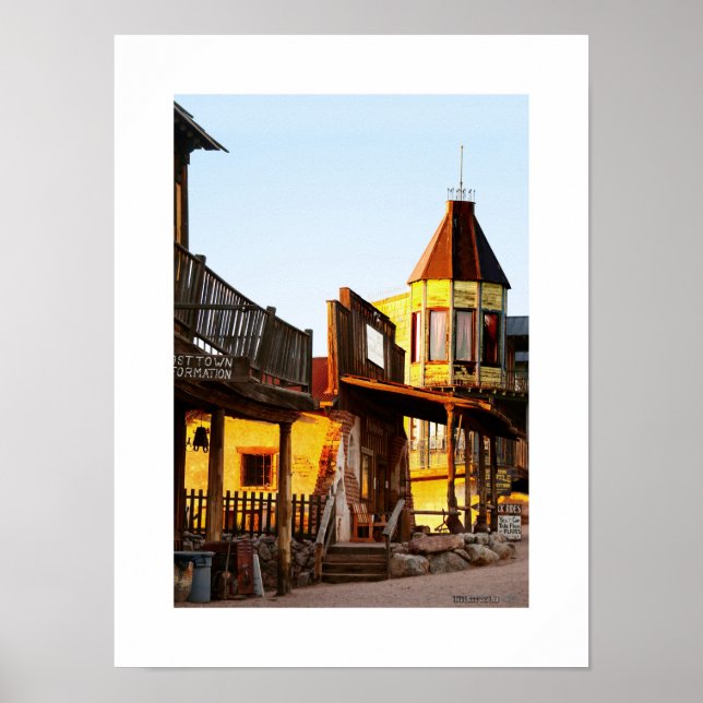 Pôster Goldfield Old West Town - O Brothel (Frente)