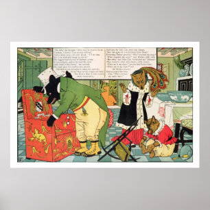 Poster Goldilocks e os três ursos