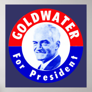 Pôster Goldwater 1964 para o presidente