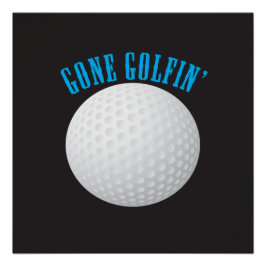 Pôster Golf Ball ⛳ 🎁 Golfe Golfe