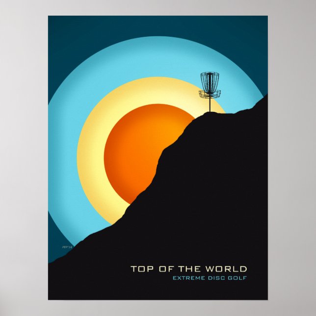 Pôster Golf de Disco Extreme (Frente)