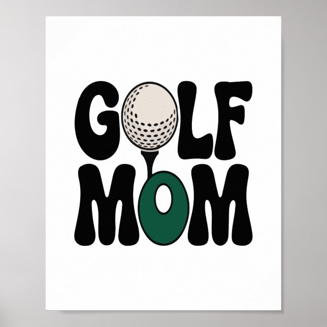 Poster Golf Mãe (Frente)