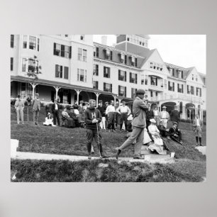 Pôster Golfe do vintage, 1890s