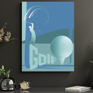 Poster Golfe golfe golfe Golf Club resort wall decor