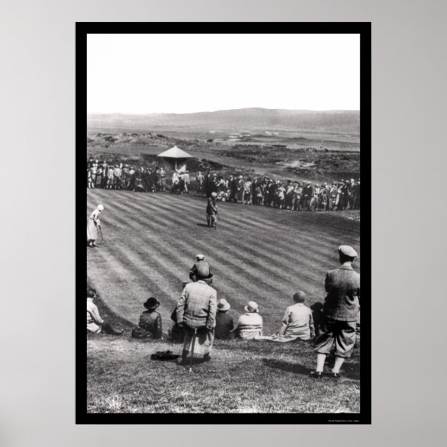 Pôster Golfe na Escócia 1926 (Frente)