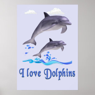 Poster Golfinhos